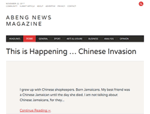 Tablet Screenshot of abengnews.com